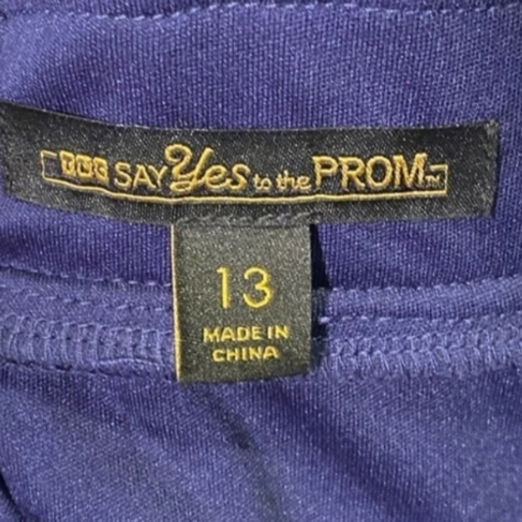 TLC Say Yes To The Prom Elegant Rhinestone-Trim Evening Gown - Picture 13 of 14